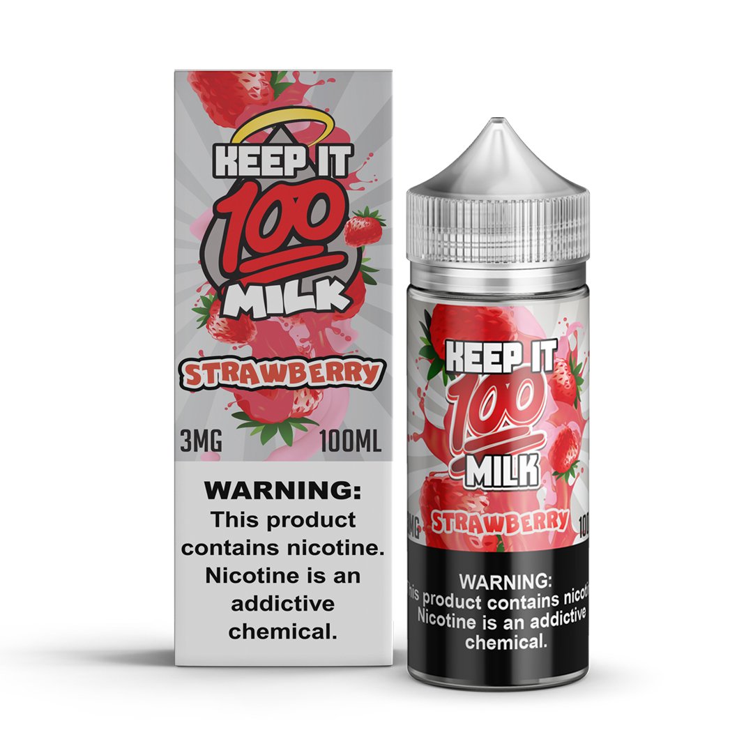 Keep it 100 - Strawberry Milk 100ML